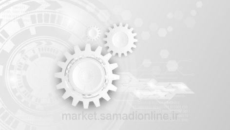 Abstract Digital Technology Background Concept With Various Technology Elements