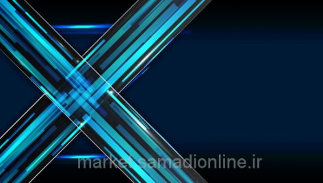 Abstract Sci Fi Background Concept X Symbol Hi Tech