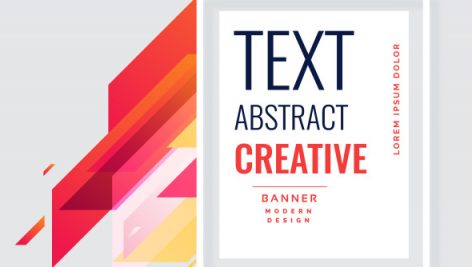 Awesome Abstract Banner Background Design