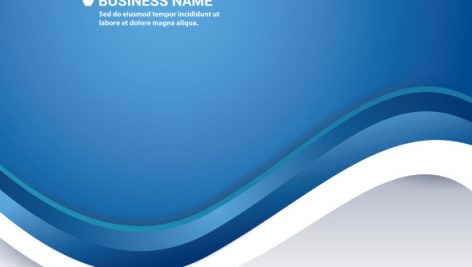 Blue Abstract Professional Business Background