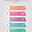Business Banner Infographic With Five Number Template