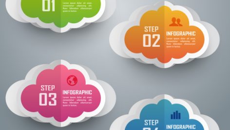 Colorful Cloud Infographic