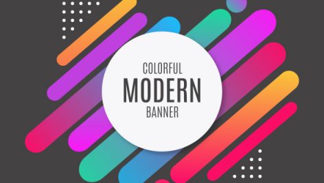 Colorful Modern Banner
