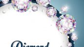 Diamond Concept With Icon Design 5