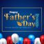 Fathers Day Banner Design With Lettering