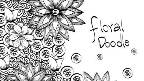 Floral Concept With Icon Design 5