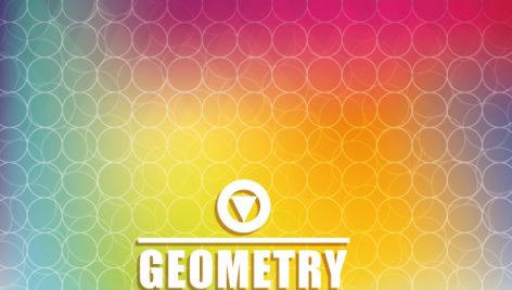 Geometry Background Concept With Icon Design 14