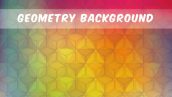 Geometry Background Concept With Icon Design 22