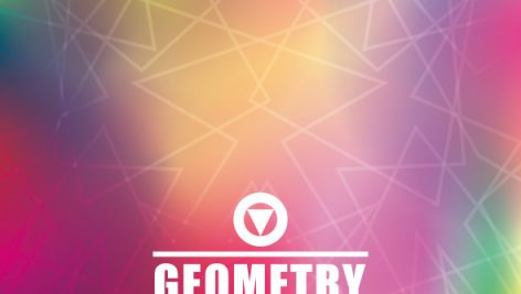 Geometry Background Concept With Icon Design 23