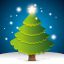 Happy Merry Christmas Tree Pine