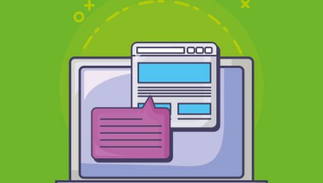 Laptop Computer And Email Marketing Related Icons 2