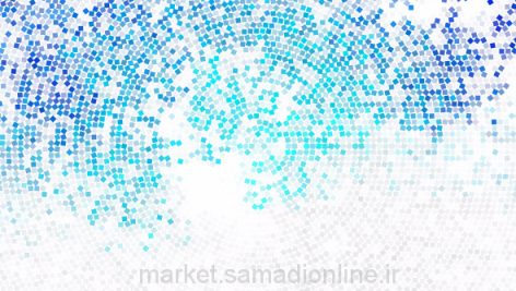 Light Blue Vector Blurry Rectangular Background