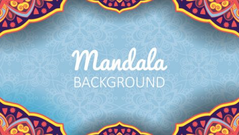 Mandala Background For Wedding Invitation Or Celebration 1