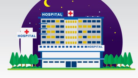 Night Hospital Infographic