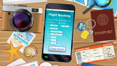 Online Flight Booking App With Many Travel Object