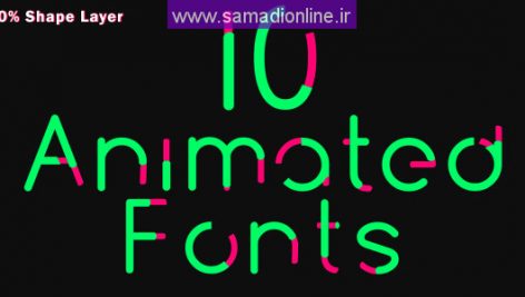 Preview 10 Animated Fonts 6654192