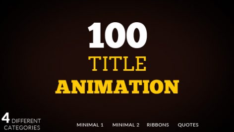 Preview 100 Title Animation 15965549