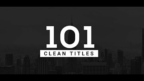 Preview 101 Clean Titles Pack 19881916