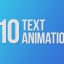 Preview 110 Text Animations 9358175