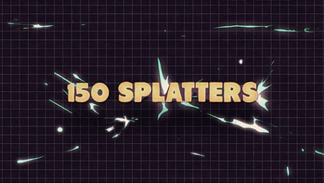 Preview 150 Splatter Animations Opener 10321894