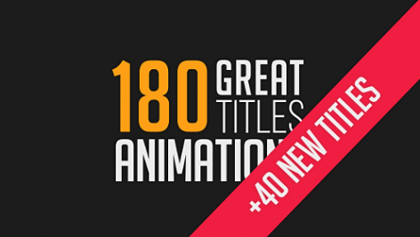 Preview 180 Great Title Animations 17403772