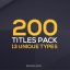 Preview 200 Titles Pack 16917604