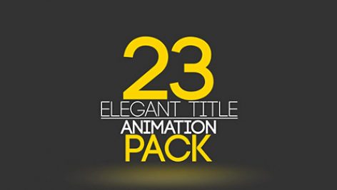 Preview 23 Elegant Title Animation