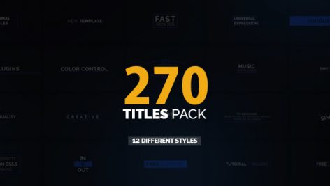 Preview 270 Titles Pack 19035013