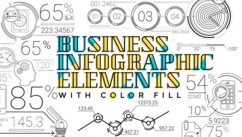 Preview 30 Line Infographic Elements 18899154