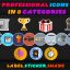 Preview 300 Professional Icons Pack 18137534