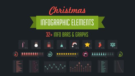 Preview 32 Christmas Infographic Elements 9753582