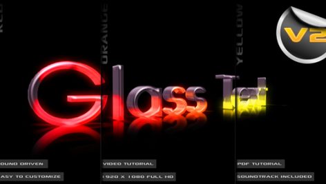 Preview 3D Crystal Glasstext 147059