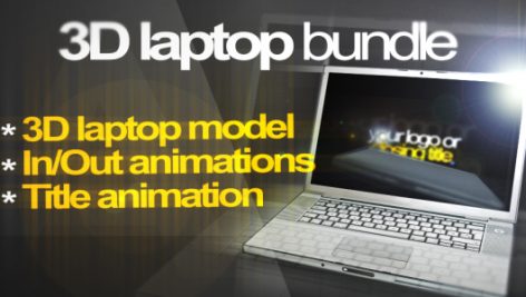 Preview 3D Laptop Animation Bundle 2