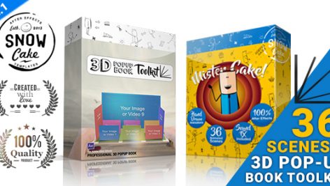 Preview 3D Pop Up Book Toolkit 19845454