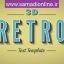 Preview 3D Retro Kinetic Typography 9596311