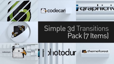 Preview 3D Simple Transition Pack 11224462