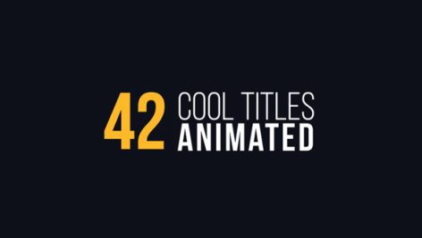 Preview 42 Cool Titles Animated 16514775