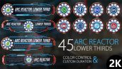 Preview 45 Arc Reactor Lower Thirds 16086234