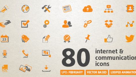Preview 80 Animated Internet Icons 5835388