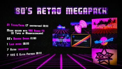 Preview 80S Retro Megapack 17025429