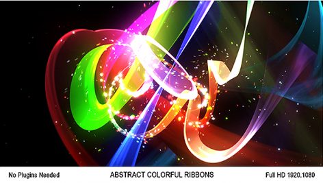 Preview Abstract Colorful Ribbons Logo 18597351