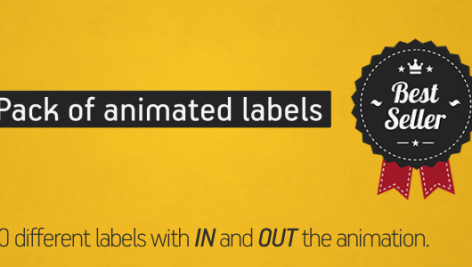 Preview Animated Labels Pack