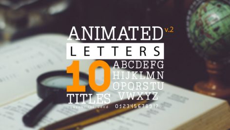 Preview Animated Letters 10 Titles Layout 2 19528794