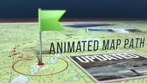 Preview Animated Map Path 17511599