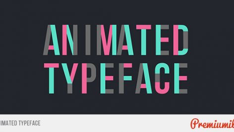 Preview Animated Typeface 19336339