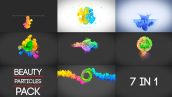 Preview Beauty Particles Logo Pack 19961907