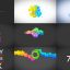 Preview Beauty Particles Logo Pack 19961907