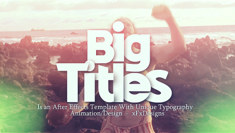 Preview Big Titles Slideshow Typography 9847063