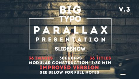 Preview Big Typo Parallax Presentation V2 12819517