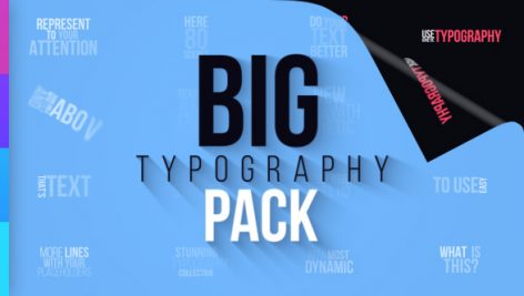 Preview Big Typography Pack 21348986